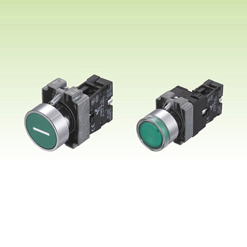 YGB2标志平头按钮／平头自锁按钮